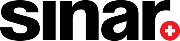 01 Sinar Logo - schwarz-rot
